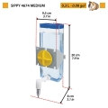 Поилка для грызунов Ferplast SIPPY 4674 MEDIUM, 300 мл
