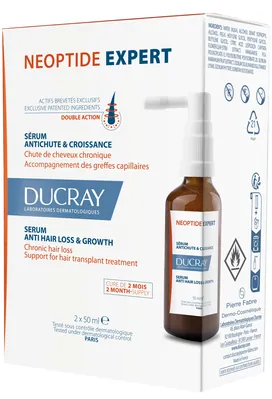 Сироватка Ducray Neoptide Expert подвійної дії від випадіння та для зміцнення волосся, 2 шт х 50 мл