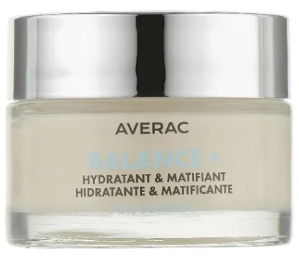 Крем для обличчя Averac Focus Balance+ денний зволожуючий та матуючий для жирної шкіри, 50 мл