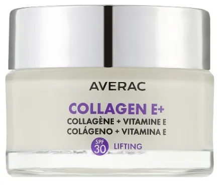 Крем для обличчя Averac Focus Collagen E+ SPF30 денний ліфтинг з колагеном і вітаміном Е, 50 мл