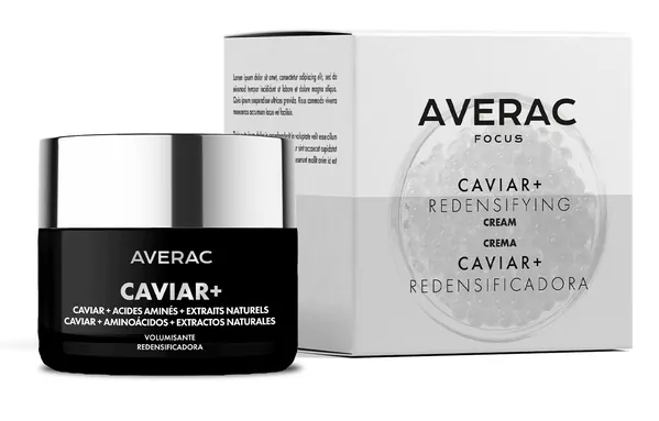 Крем для обличчя Averac Focus Caviar+ нічний потужний підтягуючий, 50 мл