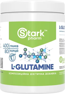 Глютамін Stark Pharm L-Glutamine, 400 г