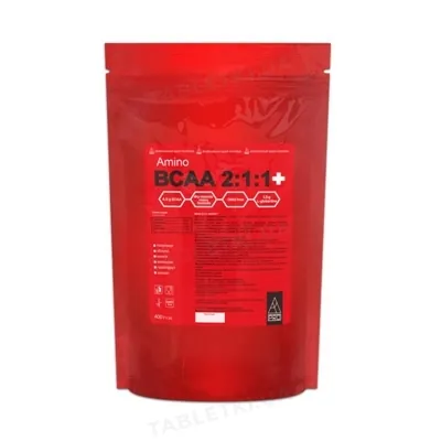 Амінокислотний комплекс AB PRO Amino BCAA 2:1:1 +, полуниця, 400 г
