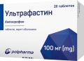 Ультрафастин таблетки, п/о по 100 мг №20 (20х1)