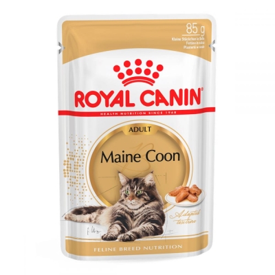 Корм влажный для кошек Royal Canin Maine Coon Adult породы мейн-кун от 15 месяцев, 85 г