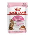 Корм влажный для стерилизованных котят Royal Canin Kitten Sterilised Gravy 6-12 месяцев, кусочки в соусе, 85 г