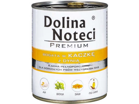 Консерва для собак Dolina Noteci Premium Качка та гарбуз, 800 г