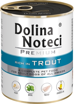 Консерва для собак Dolina Noteci Premium Форель, 800 г