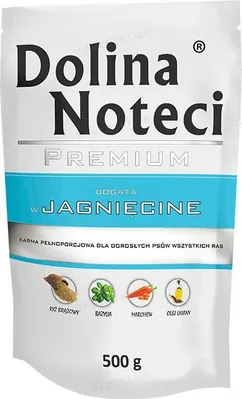 Консерва для собак Dolina Noteci Premium Ягня, 500 г