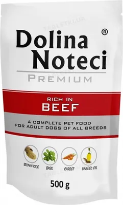 Консерва для собак Dolina Noteci Premium Яловичина, 500 г