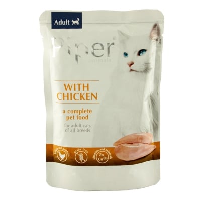 Консерва для кошек Dolina Noteci Piper cat Adult Chicken с курицей, 100 г