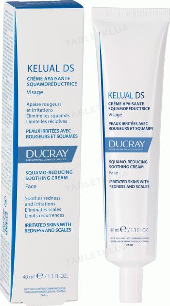Крем для лица Ducray Kelual DS успокаивающий против себорейного ...