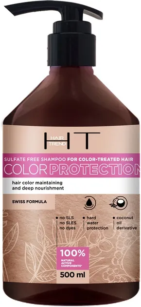Шампунь безсульфатний Hair Trend для фарбованого волосся, 500 мл