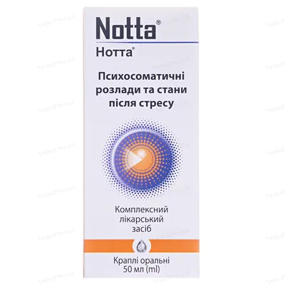 Нотта краплі ор. по 50 мл у флак.
