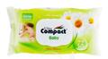 Салфетки влажные Ultra Compact Baby Ромашка детские, с клапаном, 72 шт
