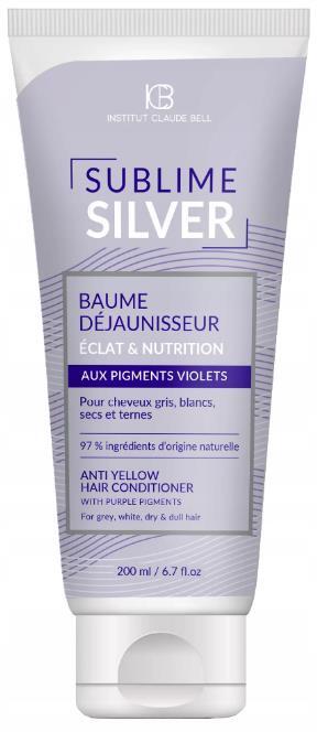 Бальзам Institut Claude Bell Sublime Silver для нейтрализации желтизны волос, 200 мл