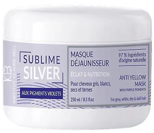 Маска для волосся Institut Claude Bell Sublime Silver для нейтралізації жовтизни, 250 мл
