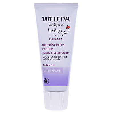 Крем дитячий від попрілостей Weleda Baby Derma Weisse Malve Алтей для гіперчутливої шкіри, 50 мл