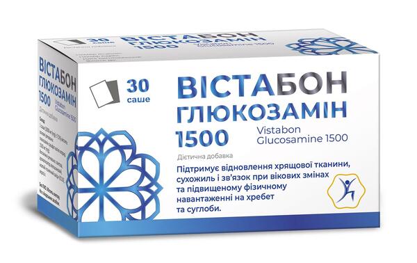 Вістабон Глюкозамін 1500 порошок №30 у саше