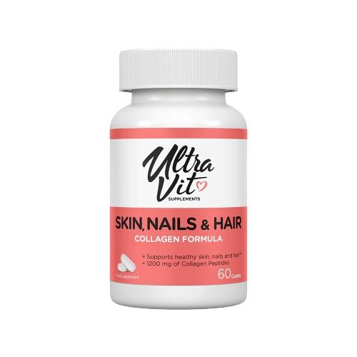 Кожа, ногти и волосы VPLab Ultravit Skin, Hair & Nails, 60 капсул