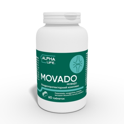 Мовадо Alpha Life Movado хондропротектор с глюкозамином таблетки №60