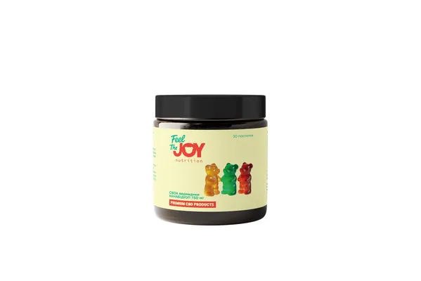Канабідіол Joy Nutrition CBDA ведмедики 750 мг пастилки №30