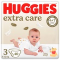 Подгузники Huggies Extra Care детские, размер 3, 6-10 кг, 40 шт
