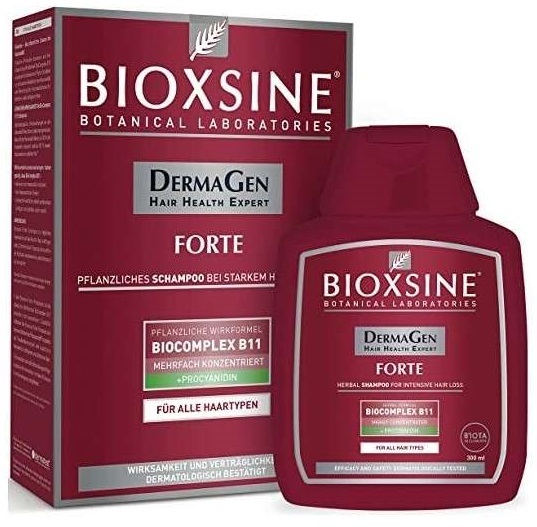 Шампунь Bioxsine Derma Gen Forte проти інтенсивного випадіння волосся, 300 мл