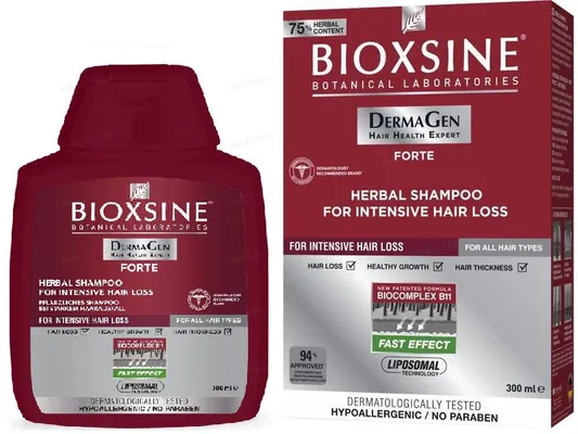 Шампунь Bioxсin Forte при інтенсивному випадінні волосся, 300 мл