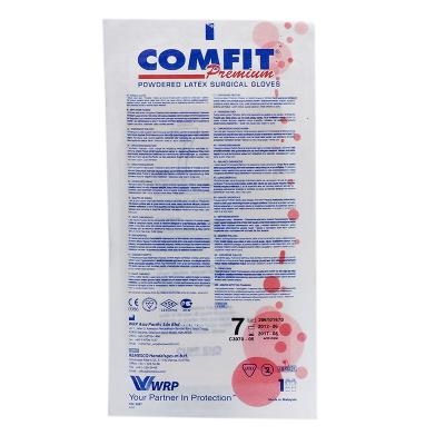 Перчатки хирургические Comfit Premium латексные с пудрой, размер 7,0 стерильные, пара