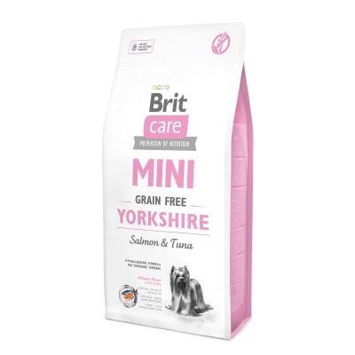 Корм сухой для взрослых собак породы йоркширский терьер Brit Care Sensitive Grain Free Yorkshire, 0.4 кг