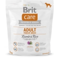 Корм сухий для дорослих собак середніх порід Brit Care Adult Medium Breed Lamb & Rice, 1 кг