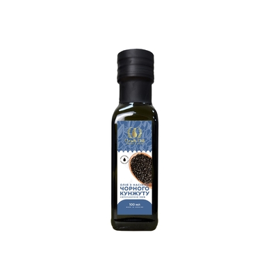 Масло черного кунжута Craft Oil холодного отжима, 100 мл