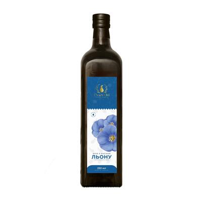 Масло льняное Craft Oil холодного отжима, 250 мл