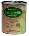 Консерви для собак Baskerville з кроликом і вермішеллю, 800 г