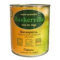 Консерви для собак Baskerville з півнем, рисом і цукіні, 800 г