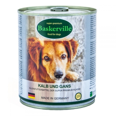 Консерви для собак Baskerville з телятиною, 800 г