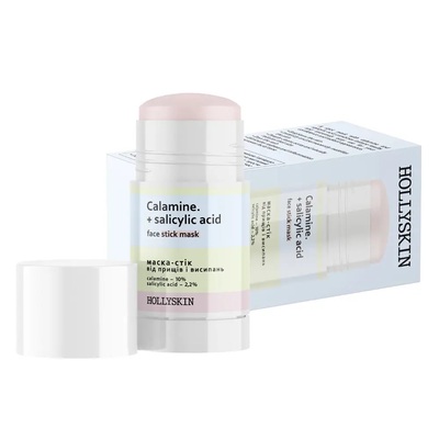 Маска-стик Hollyskin Calamine+ Salicylic Acid от прыщей и сыпи, 50 г