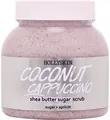 Скраб для тіла Hollyskin Coconut Cappuccino цукровий з олією ши та перлітом, 350 г