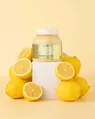 Скраб для тіла Hollyskin Lemon Curd цукровий з олією ши та перлітом, 350 г