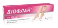 Диофлан гель 1000 ЕД/г по 40 г в тубах