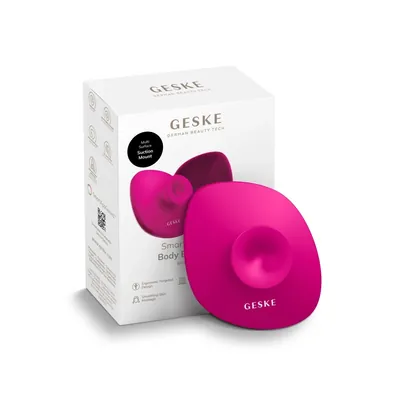 Щітка для тіла GESKE 4 в 1, пурпурова