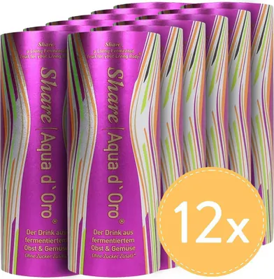 Напій Share Aqua d’Oro з ферментованих фруктів і овочів, 240 мл х 12