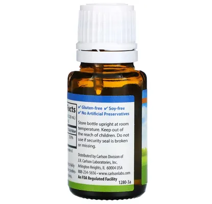 Вітамін D3 Carlson Labs Super Daily Vitamin D3 2000 МО, 10.3 мл