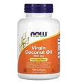 Кокосова олія NOW Virgin Coconut Oil 1000 мг м'які капсули №120