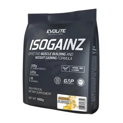 Гейнер Evolite Nutrition IsoGainz банан, 1 кг