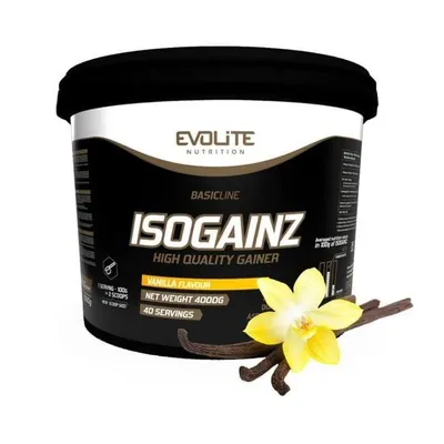Гейнер Evolite Nutrition IsoGainz карамельний ваніль, 4 кг