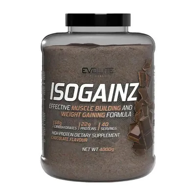 Гейнер Evolite Nutrition IsoGainz шоколад, 4 кг