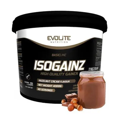 Гейнер Evolite Nutrition IsoGainz фундук-крем, 4 кг