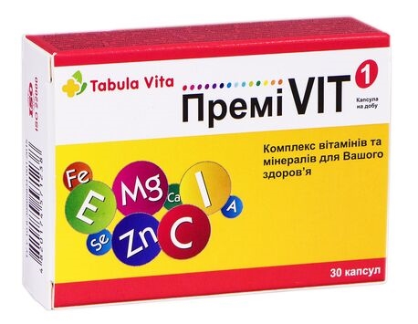 Преми VIT Табула Вита капсулы №30